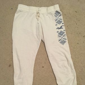American Eagle Cropped Sweat Pants Barely Worn!